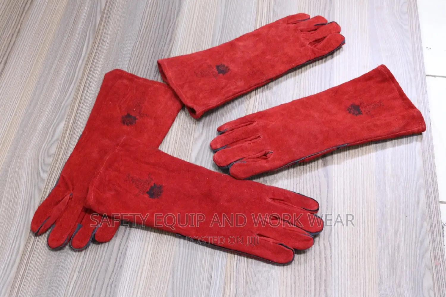 Made Of Leather Welding Glove