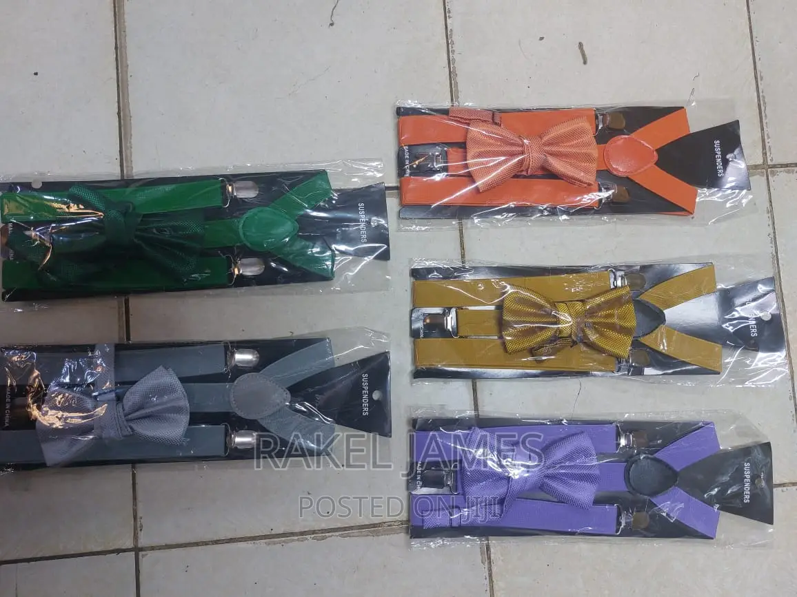 Suspender and a Bow Tie