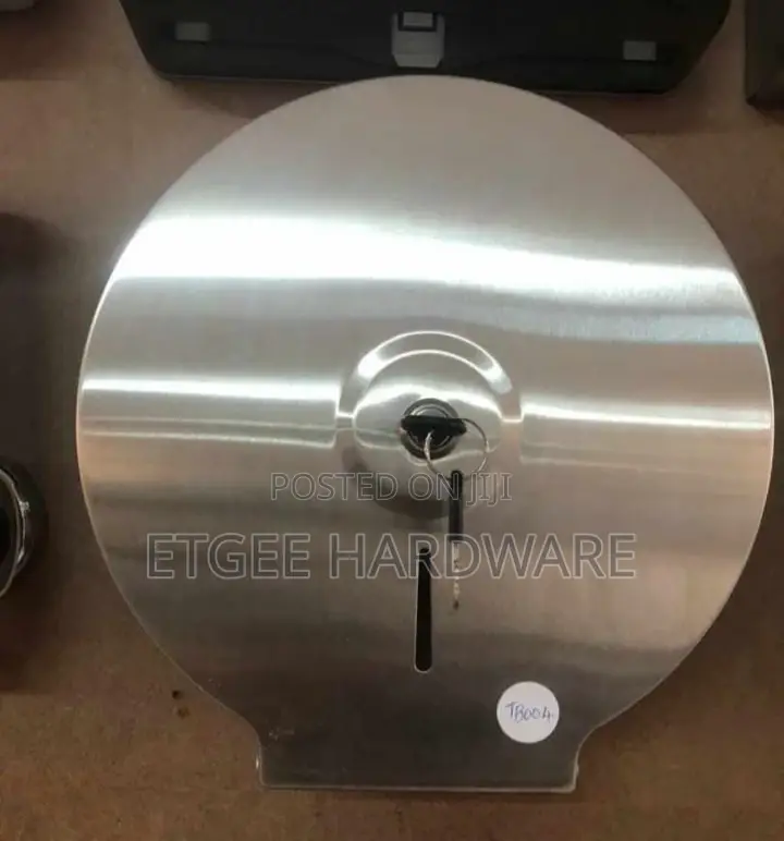 Jumbo Tissue Holder Stainless Steel N