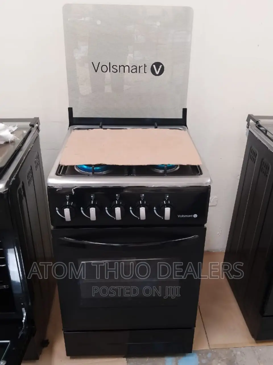 Blak 50*55 4 Gas With Oven Gas Volsmart