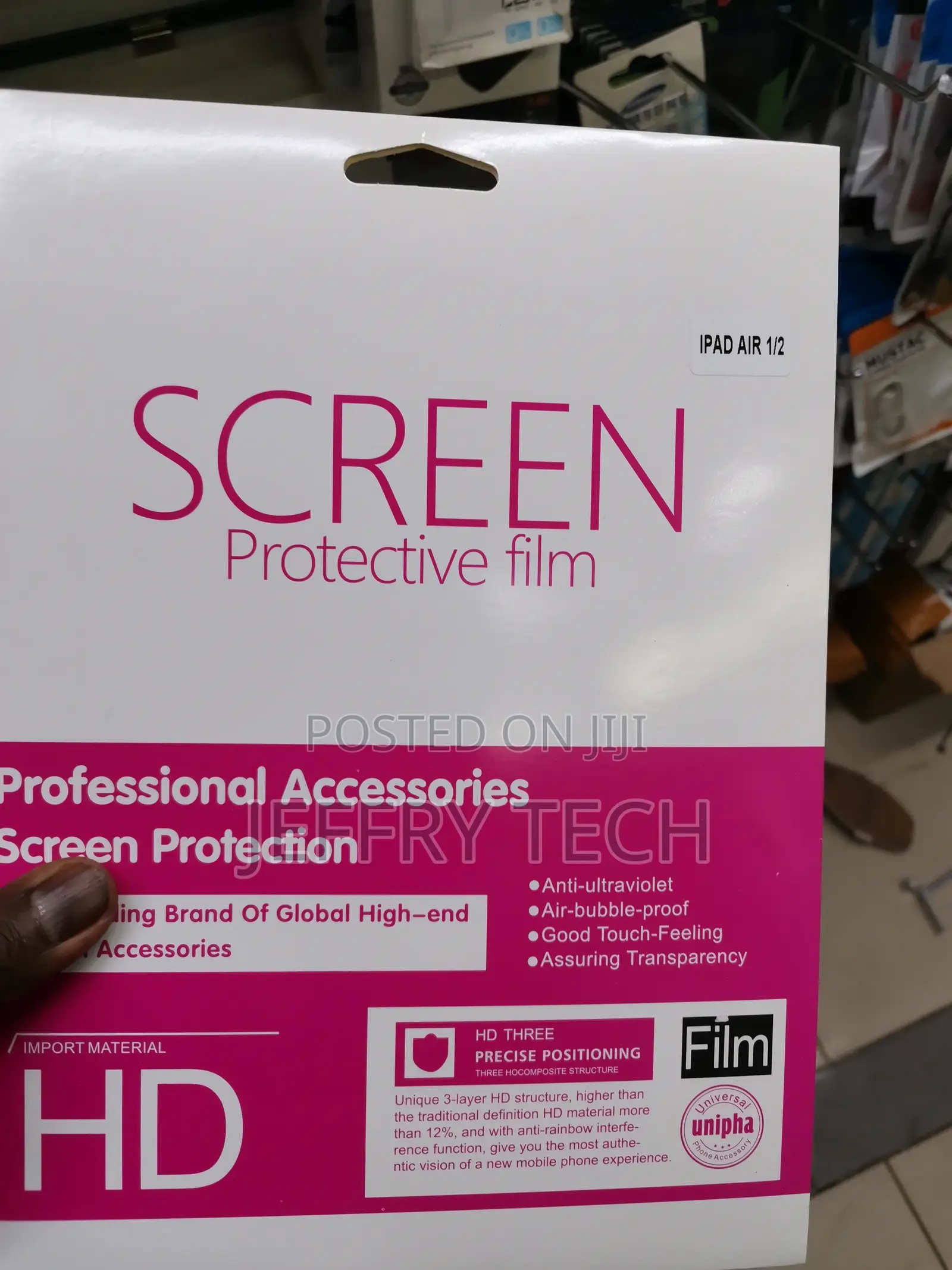 iPad Screen Protector for Apple iPad Air 1 2 iPad Pro 9.7 Te