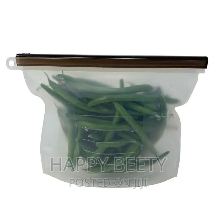 Reusable Airtight Silicone Freezer Bags