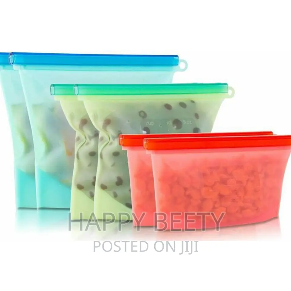 Reusable Silicone Fridge Bags