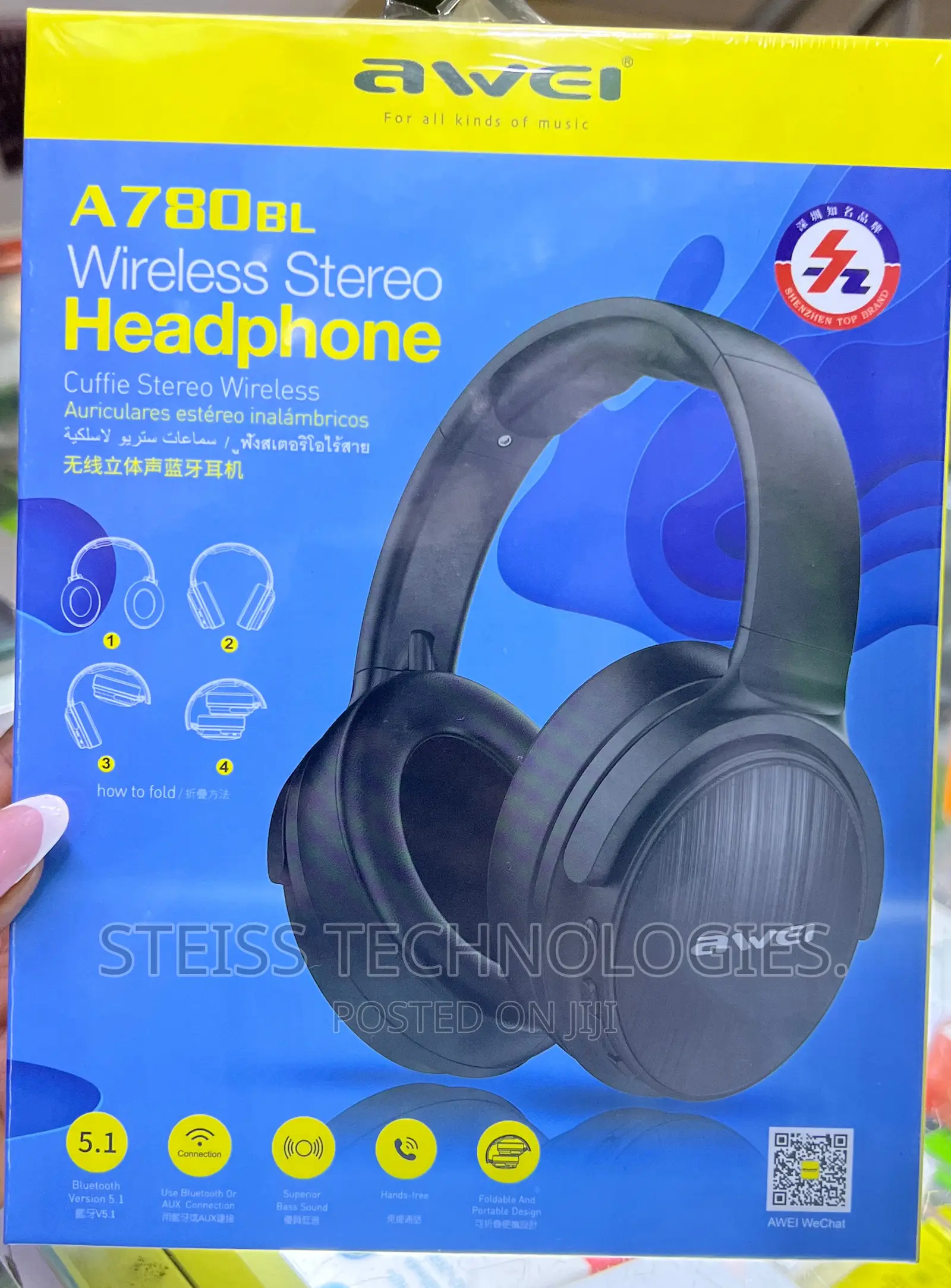 Awei A780bl Wireless-Headphones.