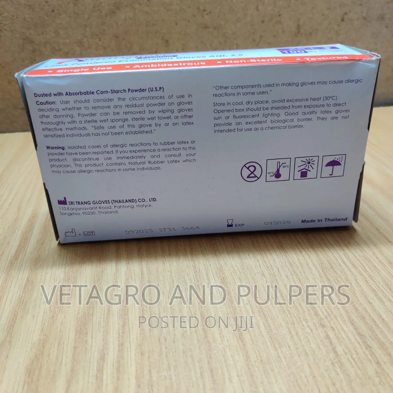 Latex Powdered Examination Gloves AQL 2.5