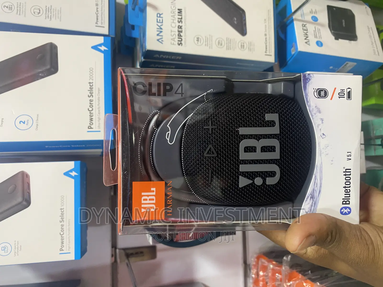 JBL Clip 4: Portable Speaker With Bluetooth
