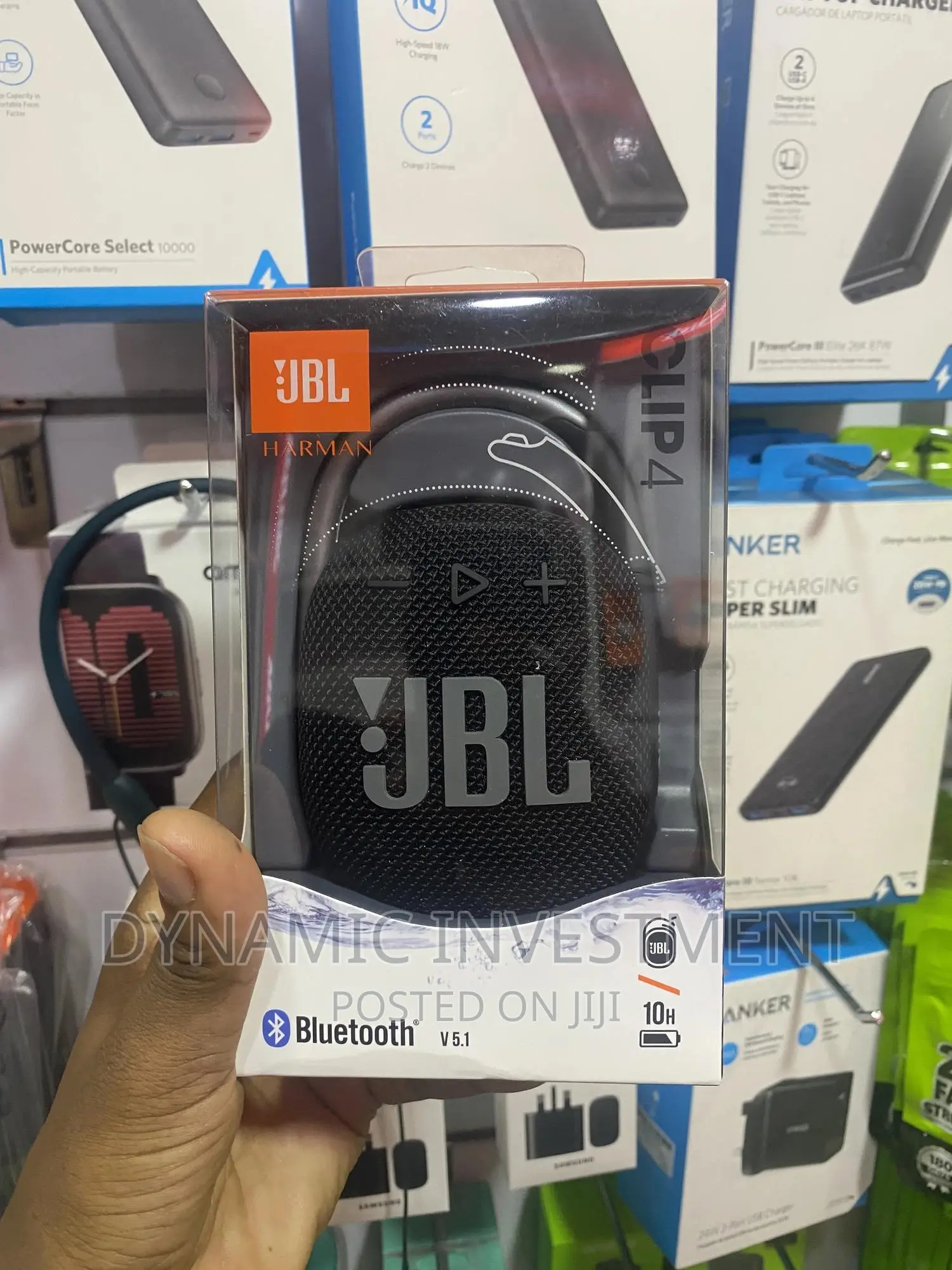 JBL Clip 4: Portable Speaker With Bluetooth