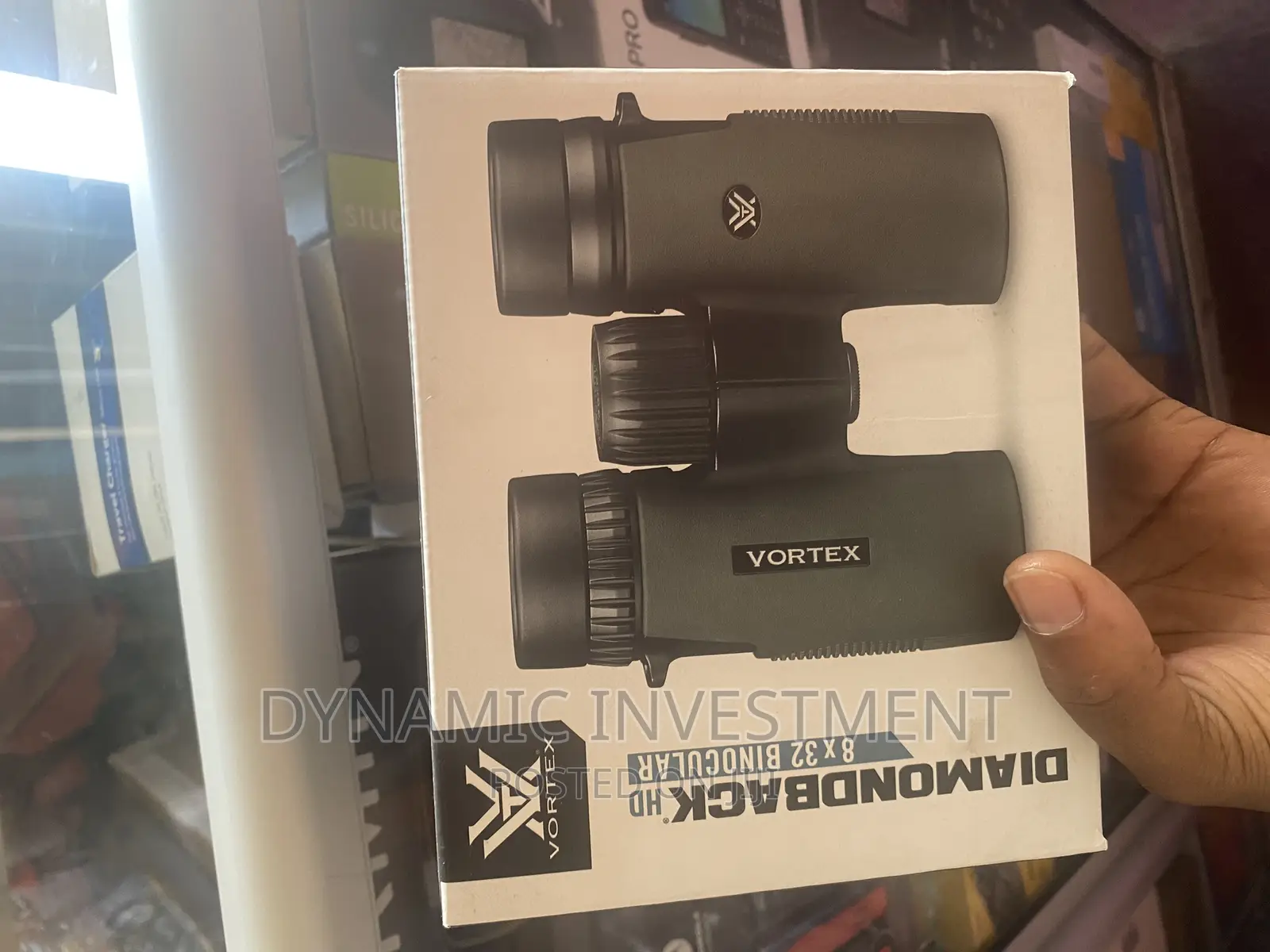 Vortex Optics Diamondback HD 8x32 Binoculars-Slip Resistant