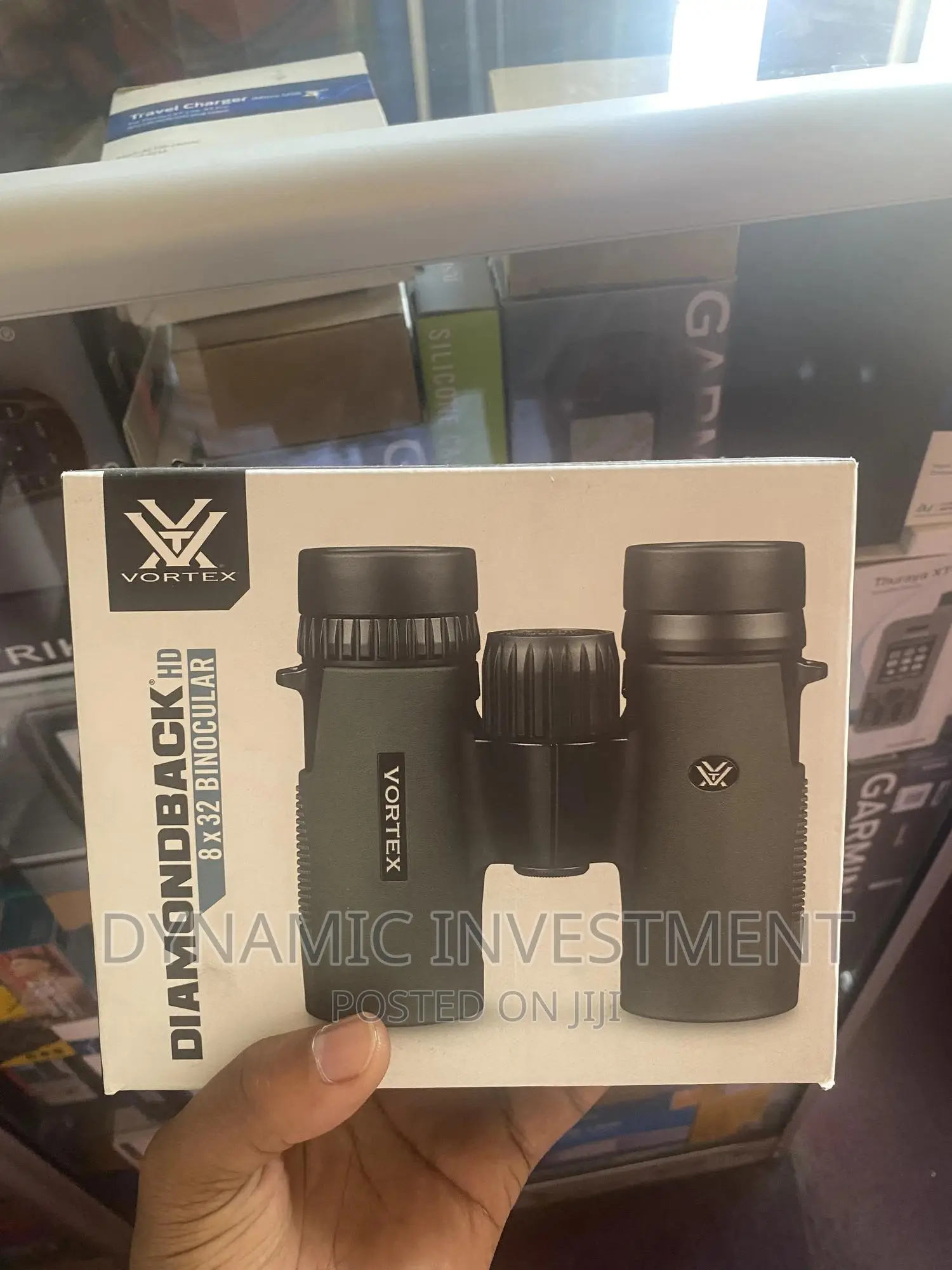 Vortex Optics Diamondback HD 8x32 Binoculars-Slip Resistant