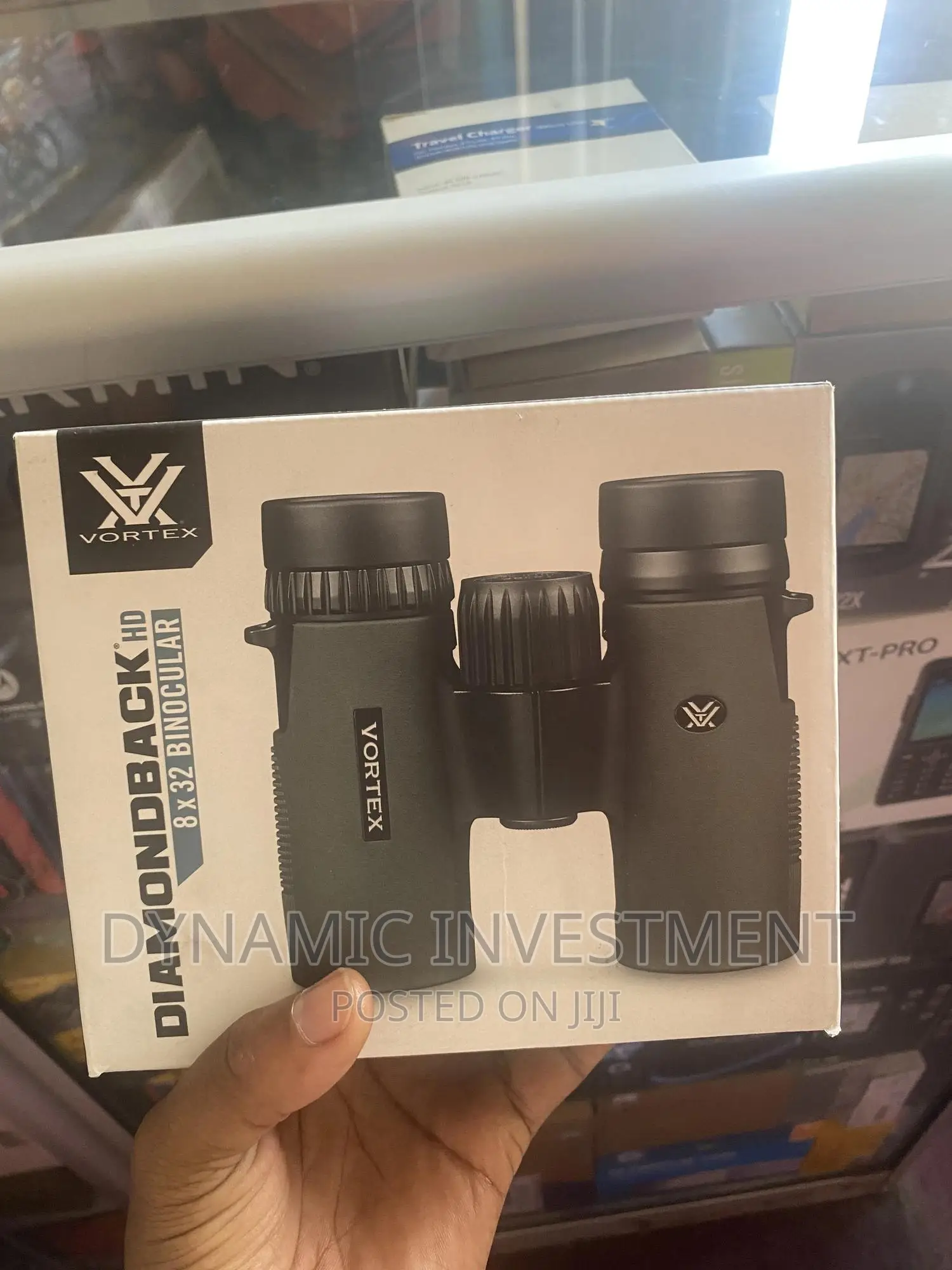 Vortex Optics Diamondback HD 8x32 Binoculars-Slip Resistant