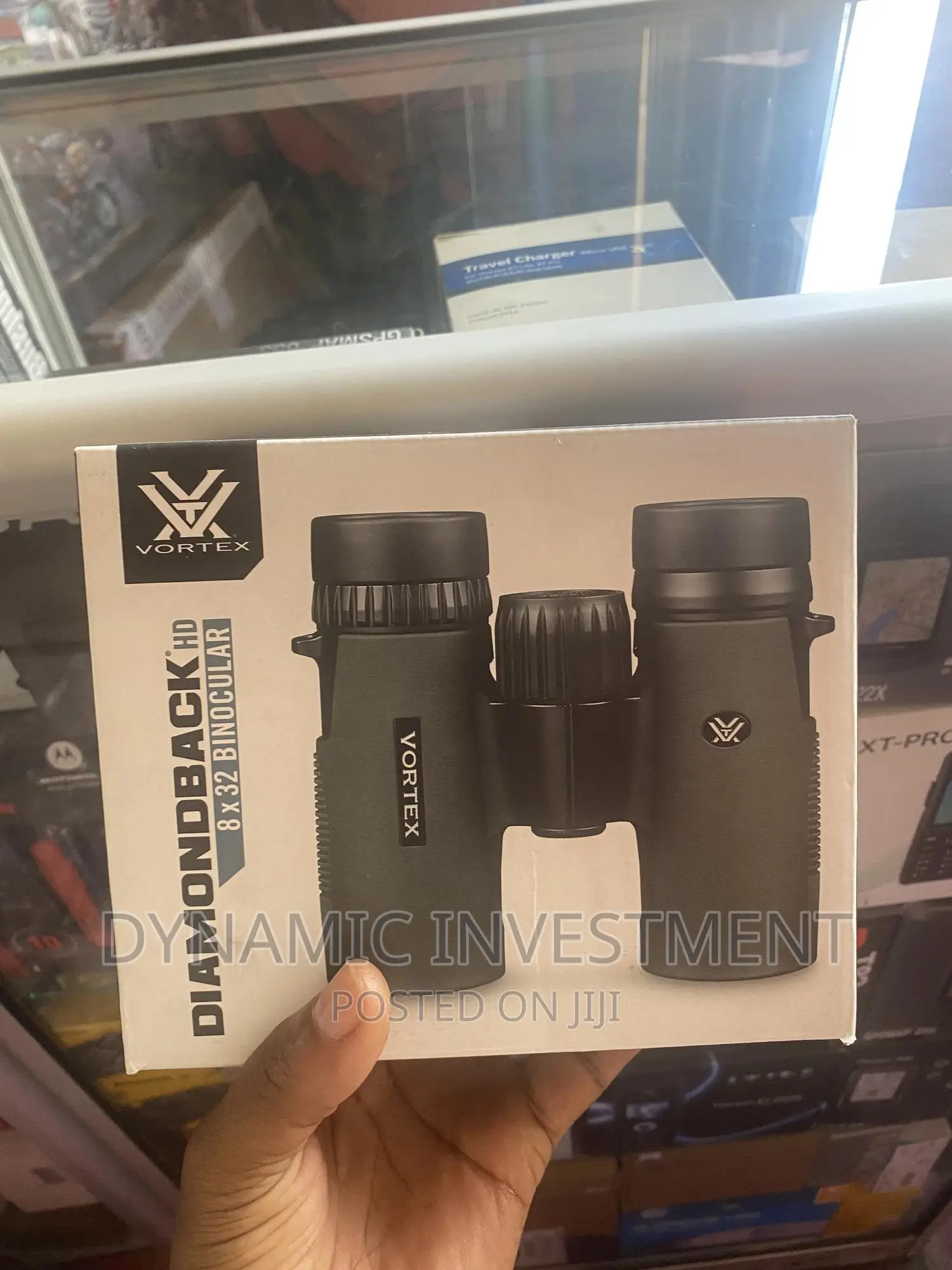 Vortex Optics Diamondback HD 8x32 Binoculars-Slip Resistant