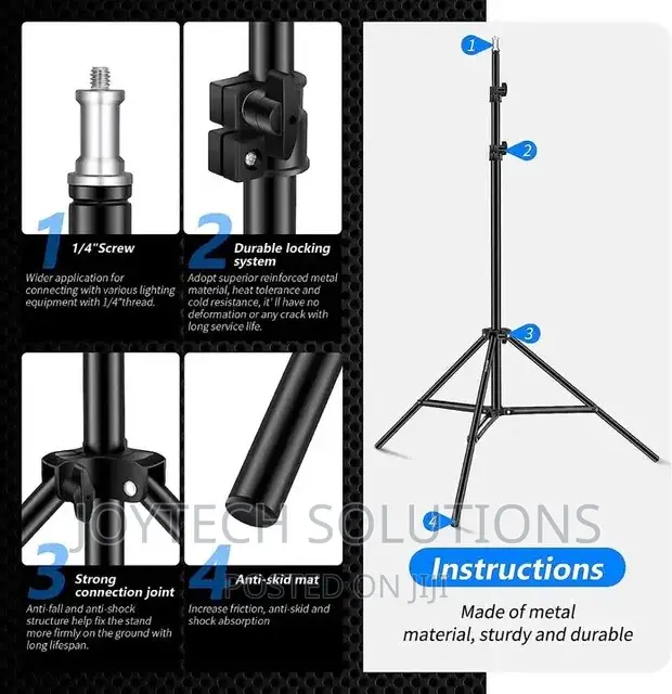Ringlight Tripod Stand Holder Stands Stand