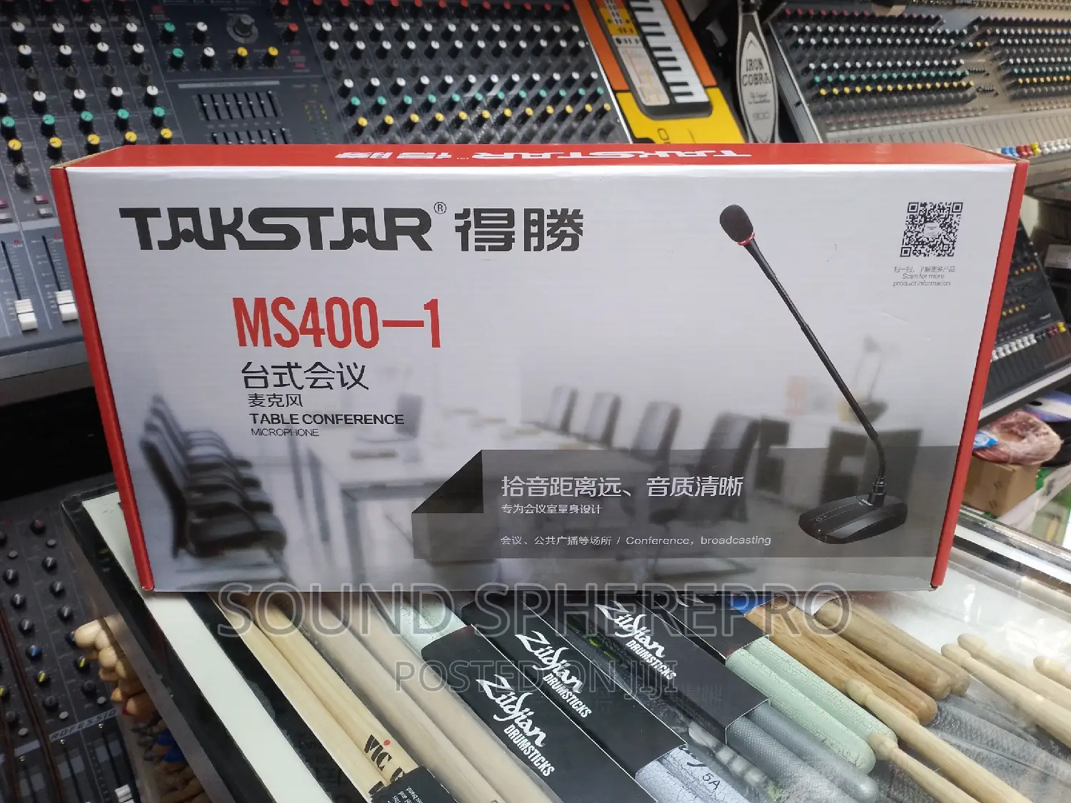 Takstar Ms400-1 Gooseneck Microphone