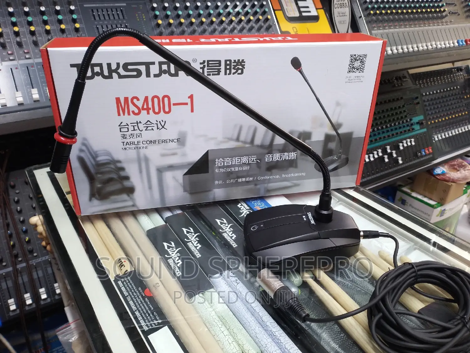 Takstar Ms400-1 Gooseneck Microphone