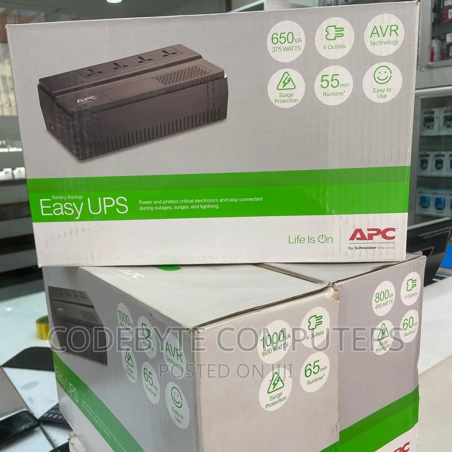 Apc 650va Ups !! 650va ! Apc 650va !! 650va