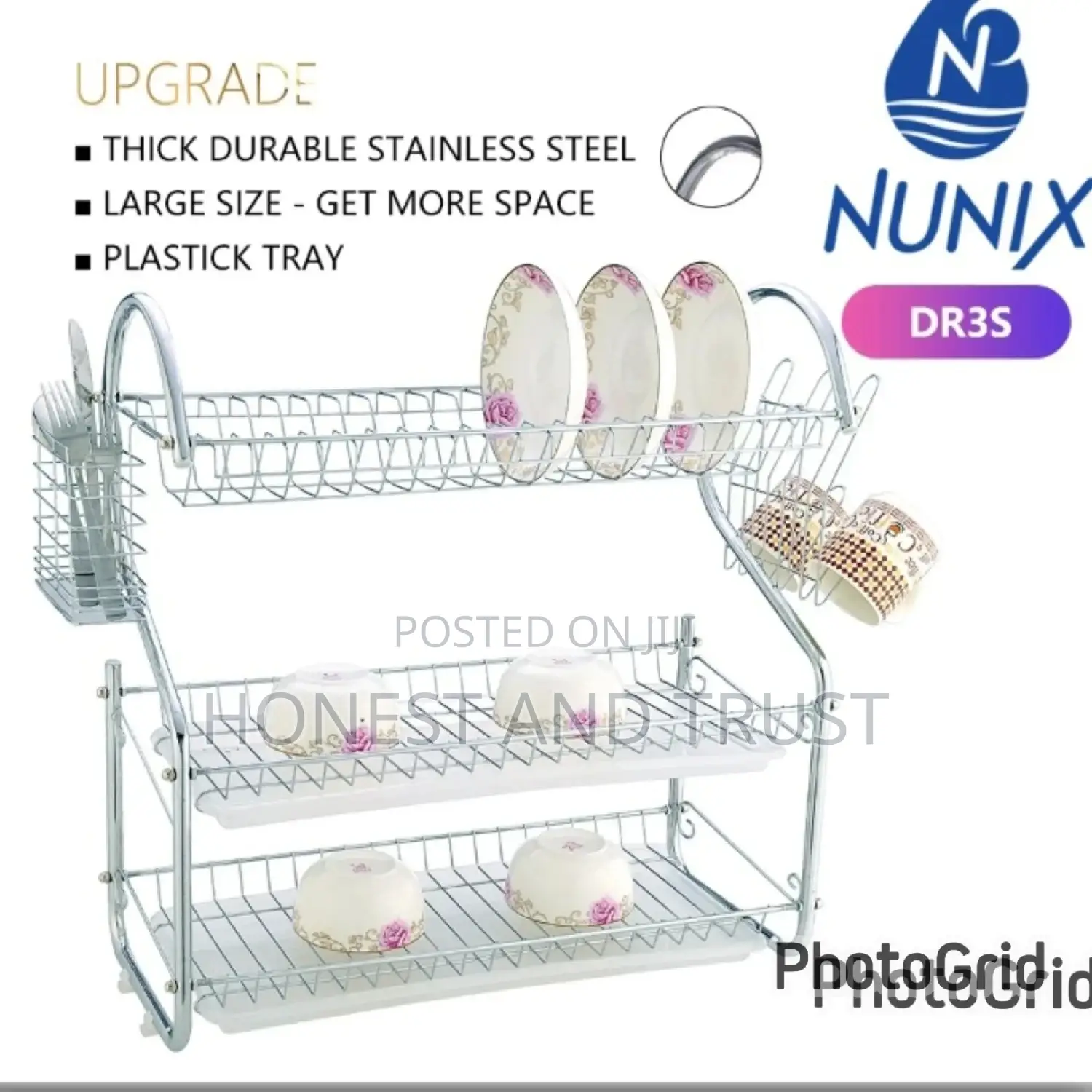 3 Tier Dish Rack