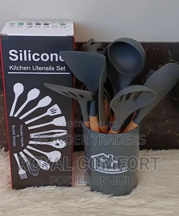 12pcs/11 PCS Silicone. Spoon