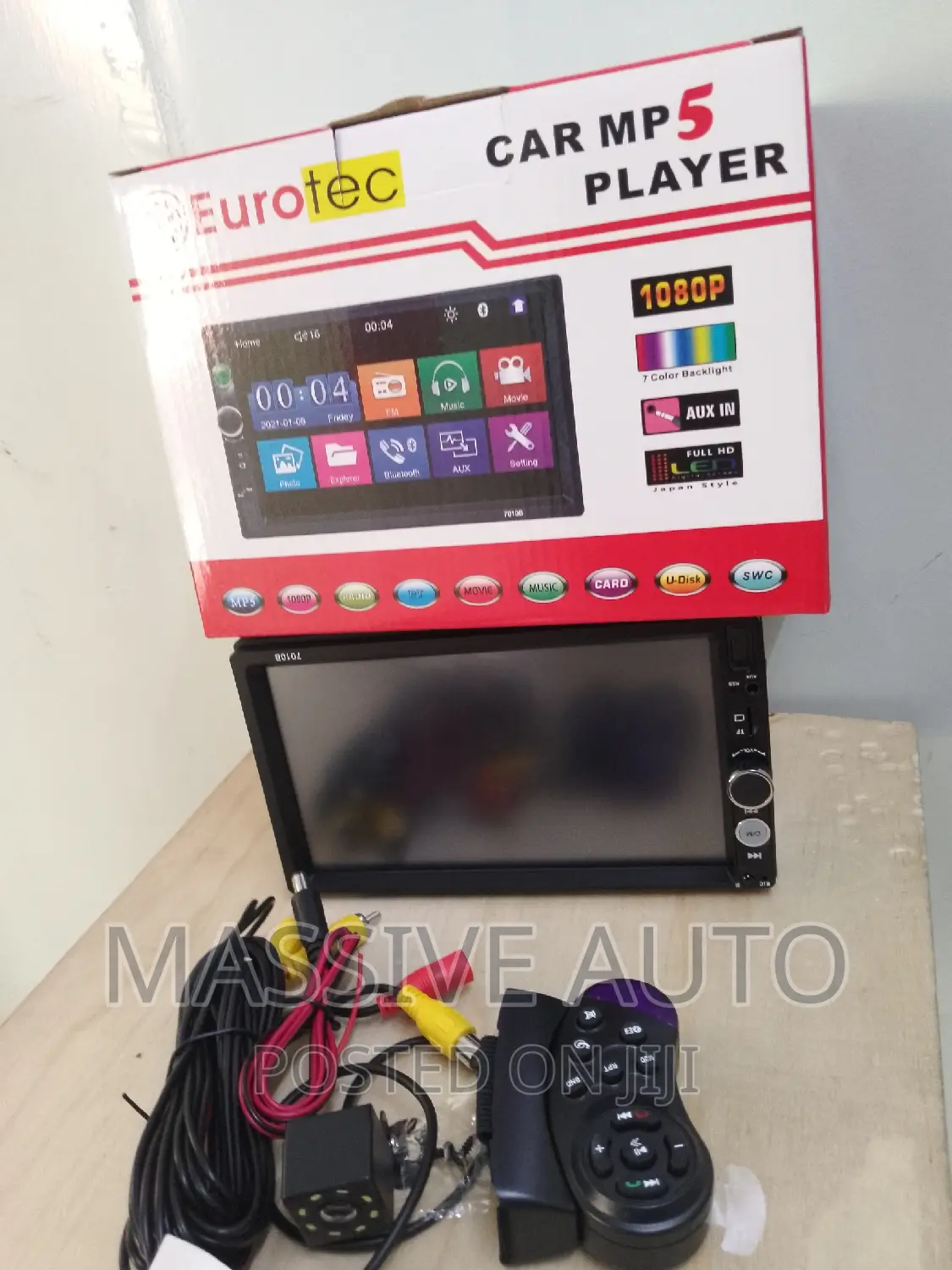 Car Stereo HD 7" Inch Mp5 Car Radio System