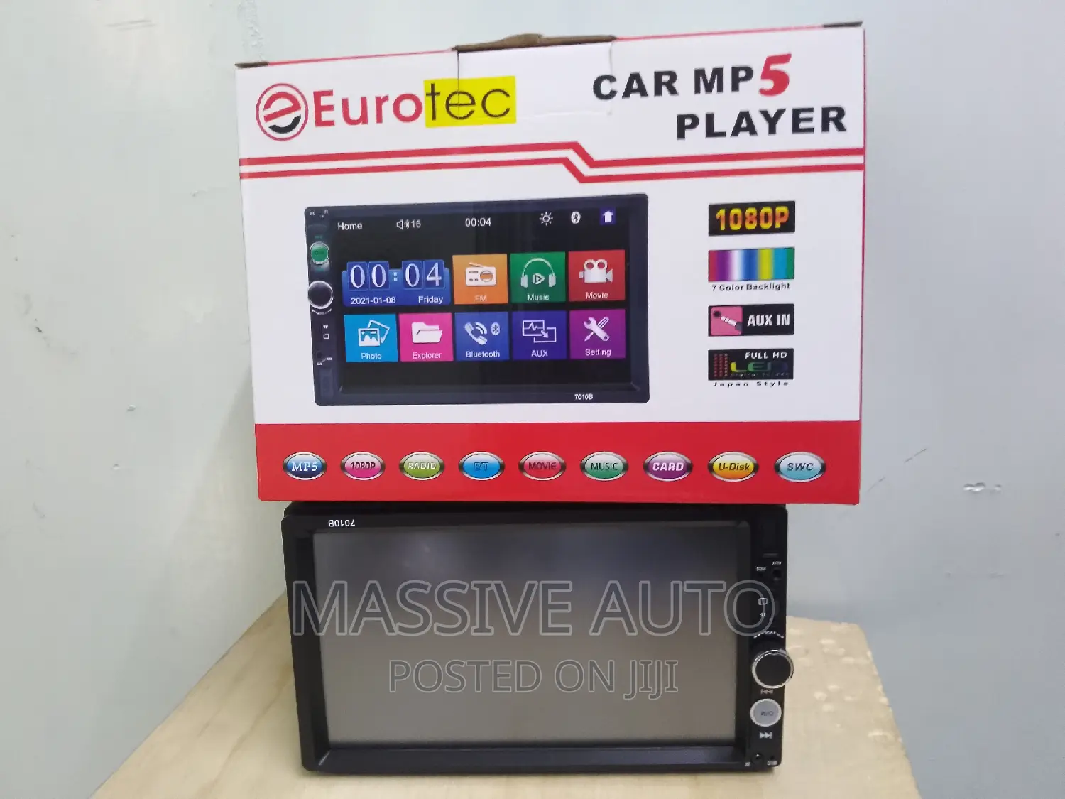 7' Inch Car Stereo HD Mp5 Player Car Radio System