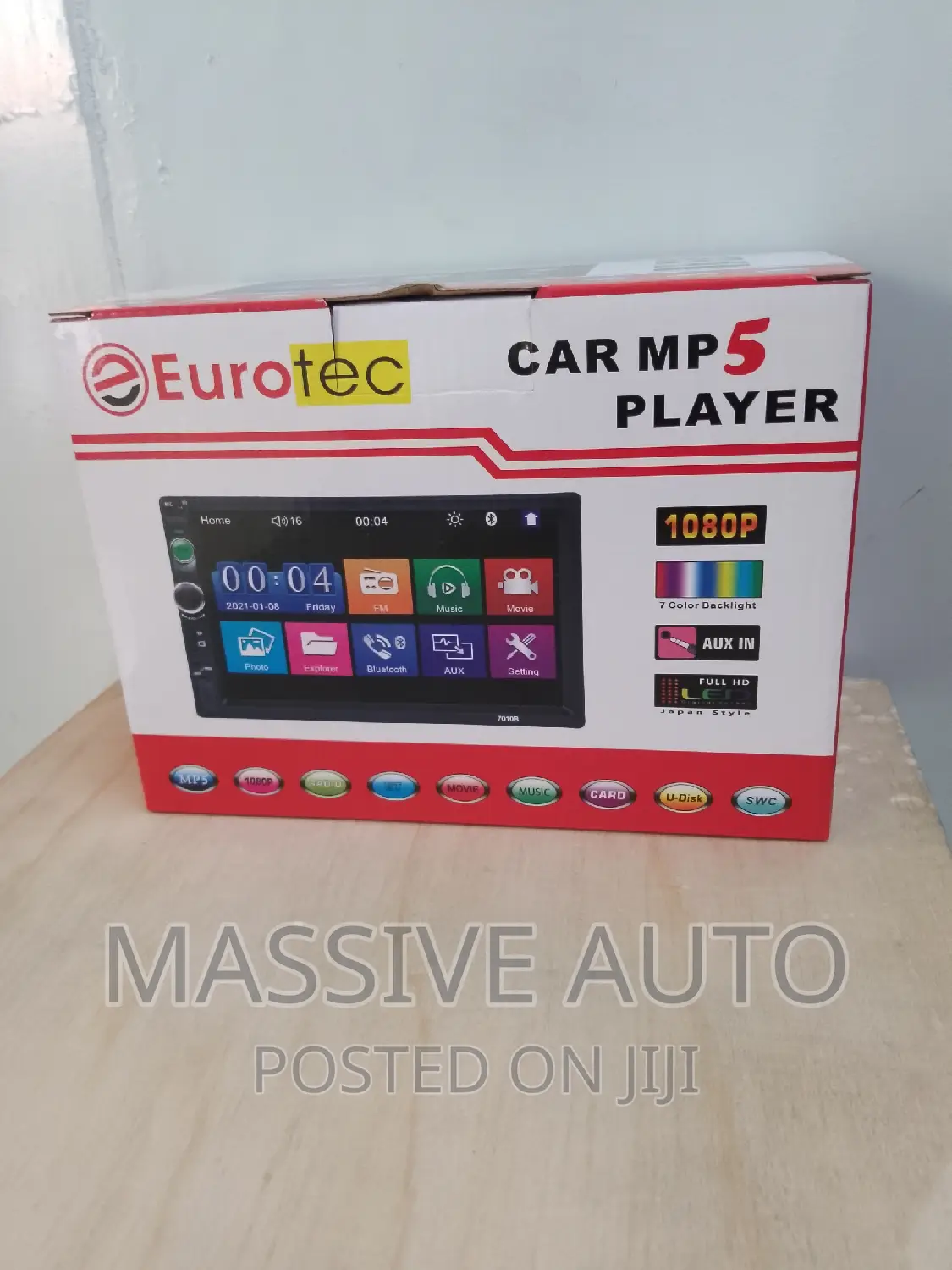 Buy Full HD LED Mp5 Car Radio Player System
