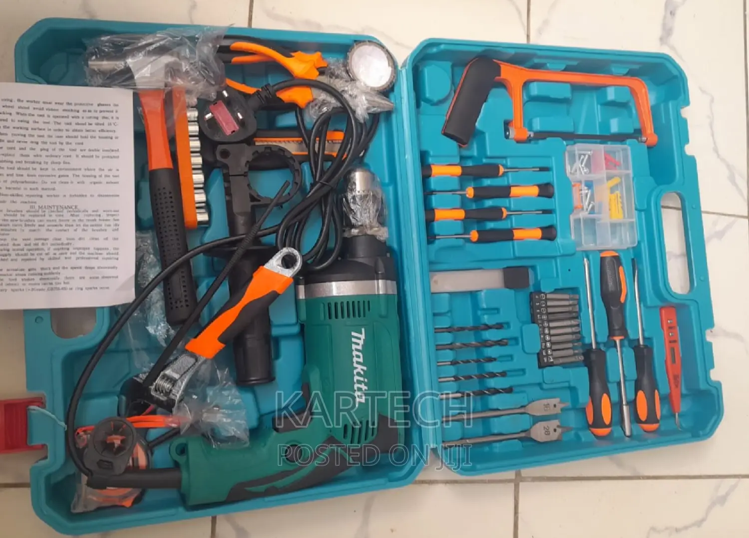47pcs Makita Drill Set