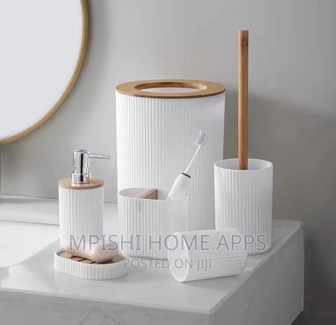 6pcs Bathroom Organizer Set