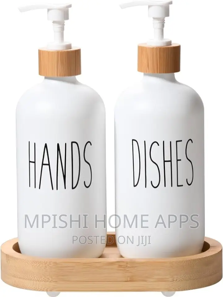 2pcs Kitchen Sink Dish SOAP//LOTION Dispenser, Each 500 Ml