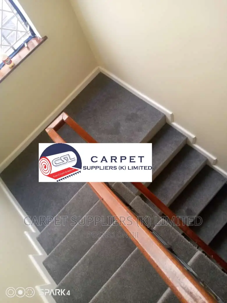 Grey Wall to Wall Carpet