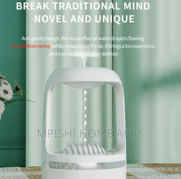Anti Gravity Water Droplets Humidifier 500 Ml