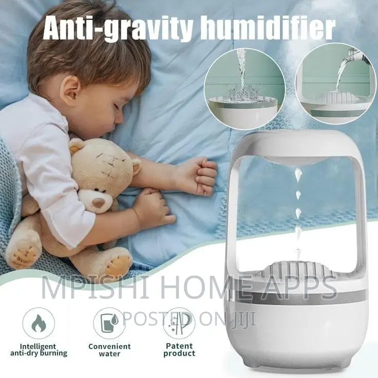 Anti Gravity Water Droplets Humidifier 500 Ml