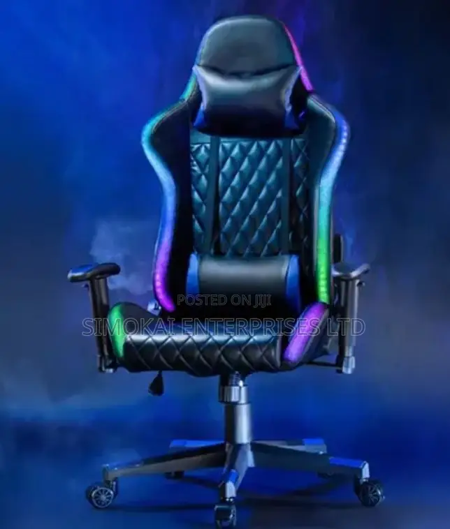 Gaming Chair: With RGB Lights