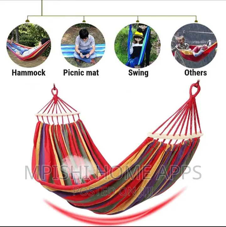 Stripped Outdoor Hammock