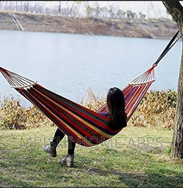 Stripped Outdoor Hammock