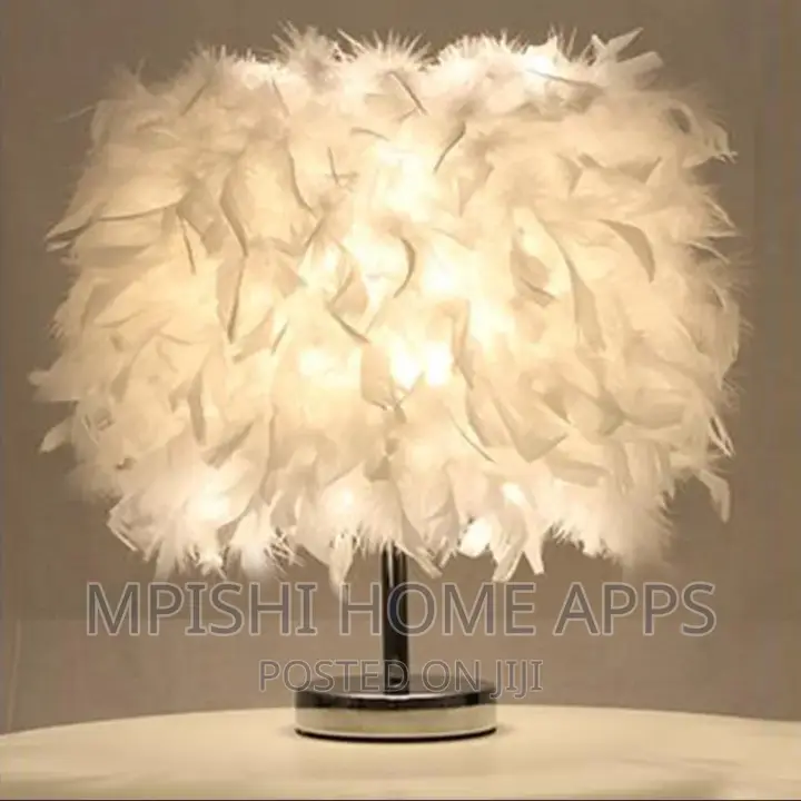 LED Modern Feather Light