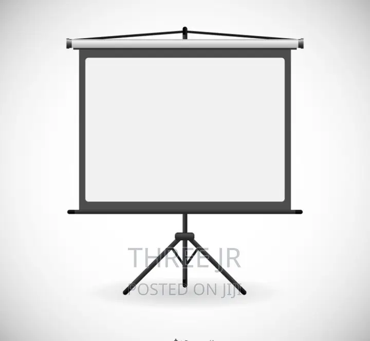 Tripod Easily Portable Projection Screens Available