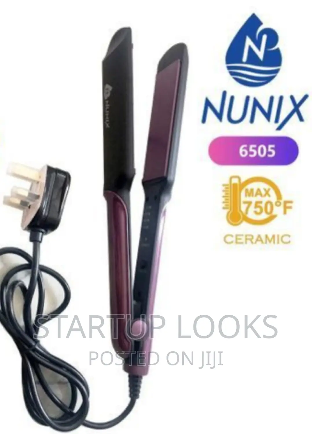 Temperature Control Flat Iron + Free Hair Serum