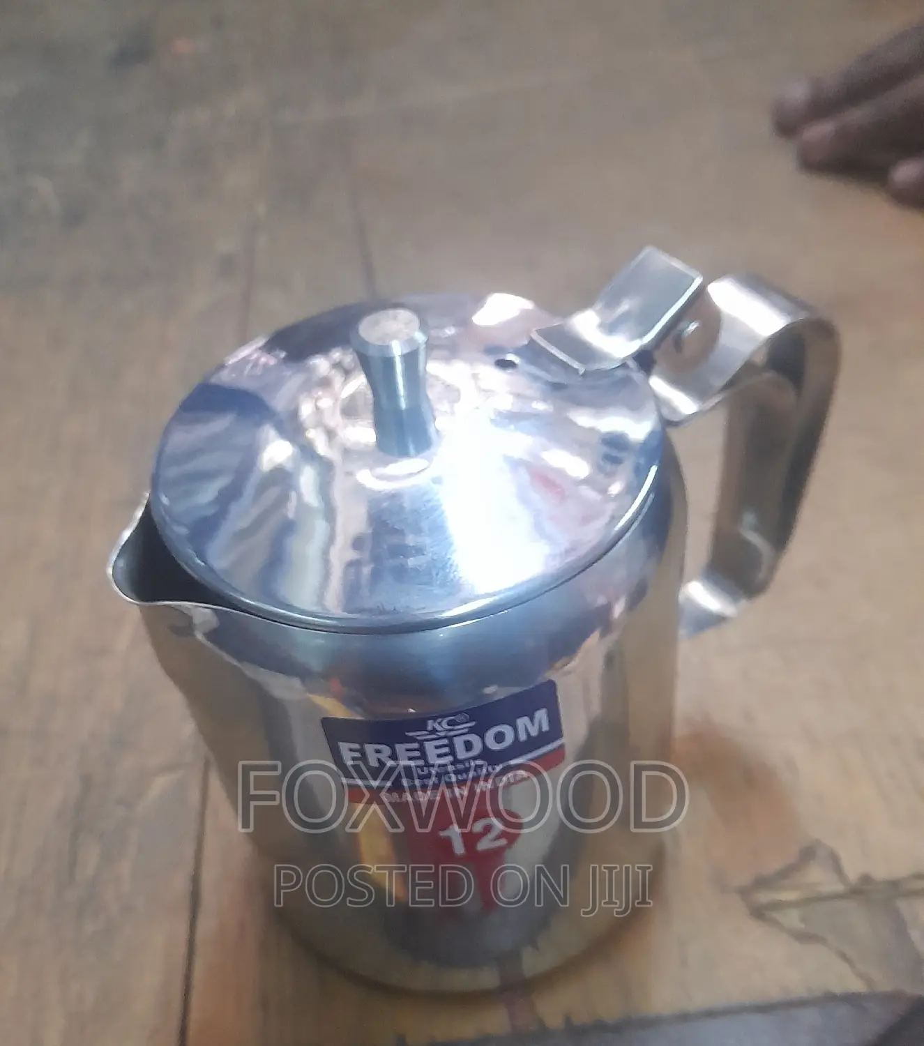 Stainless Steel Teapot 12 O