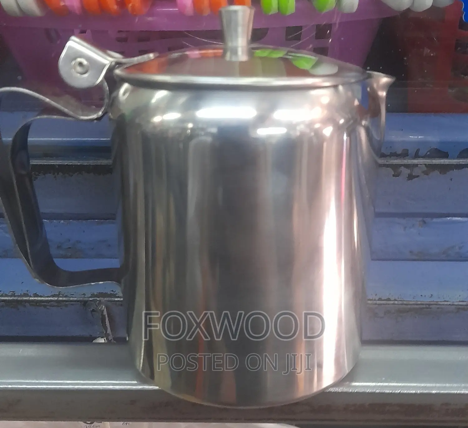 Stainless Steel Teapot 12 O