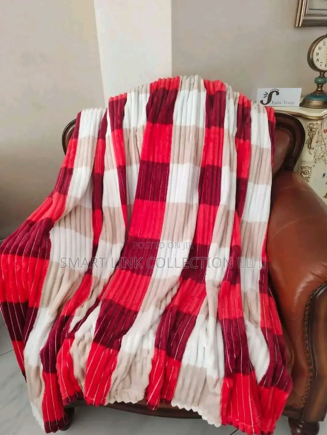 Checked Fleece Blanket