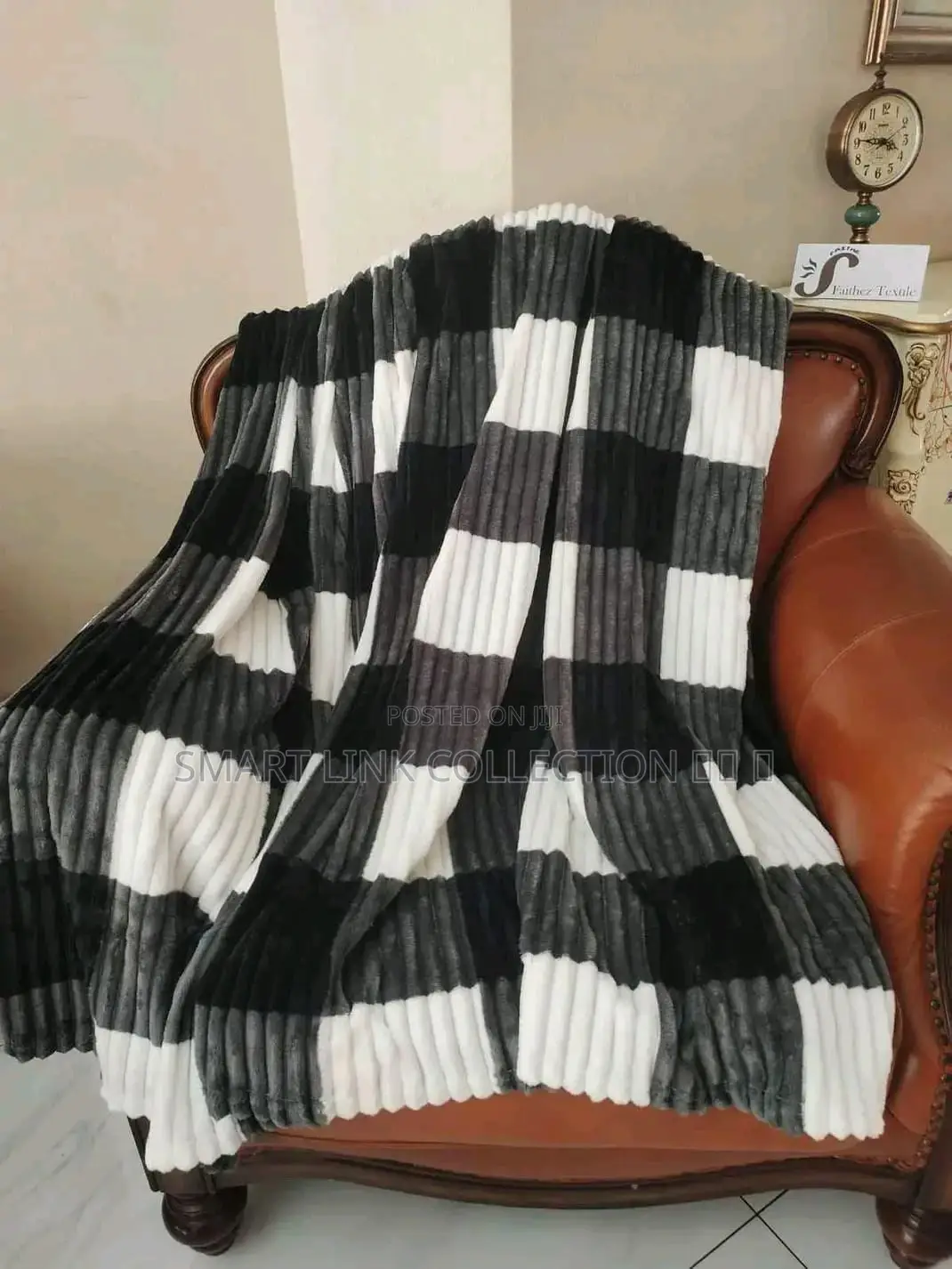 Checked Fleece Blanket