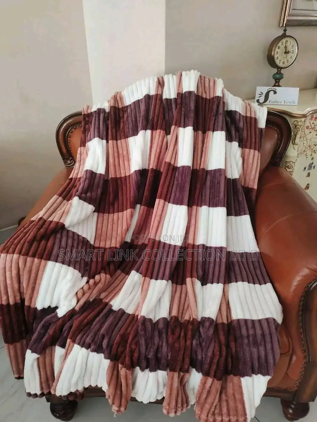Checked Fleece Blanket