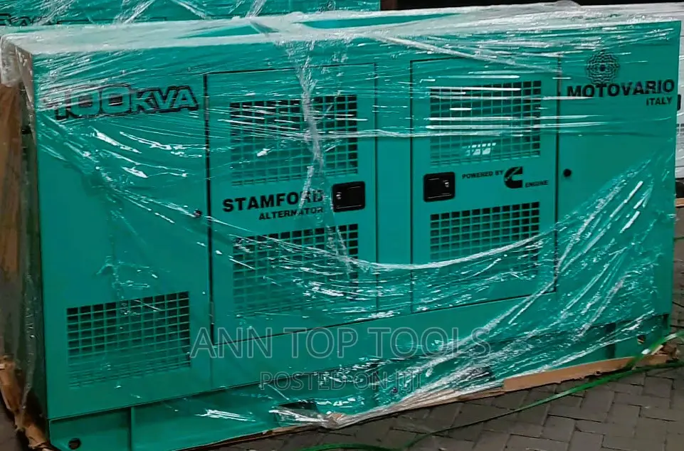 Cummins Generator With Stamford Alternator 100kva