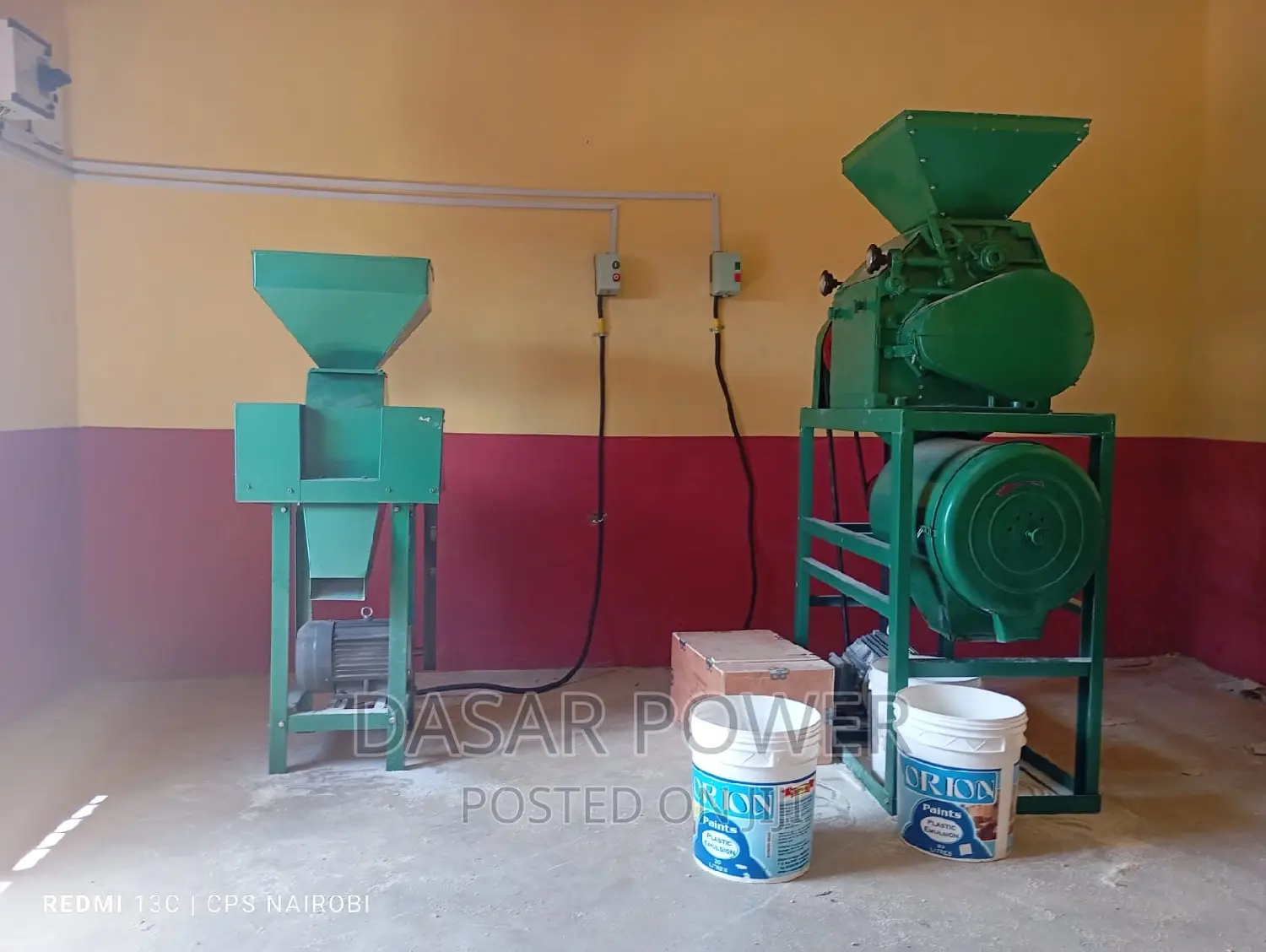 Maize Huller, Crusher and Rollermill Complete.