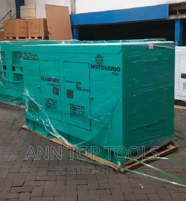 Cummins Generator With Stamford Alternator 62.5kva