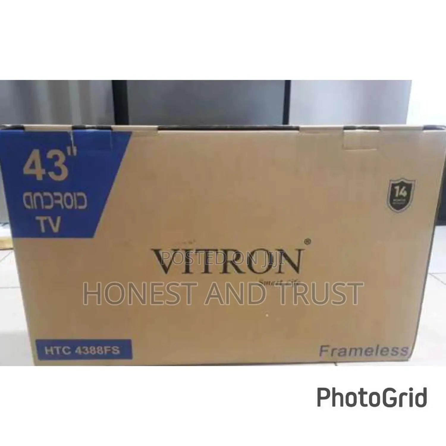 Vitron 43 Inch Smart Android Frameless