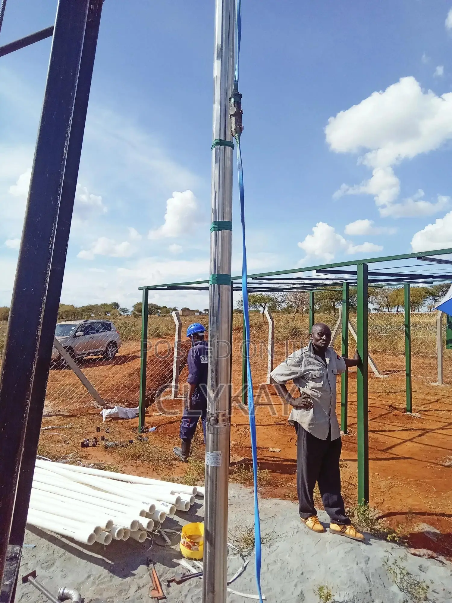 Borehole Pump Installation Solar Panels Submersible Pumps