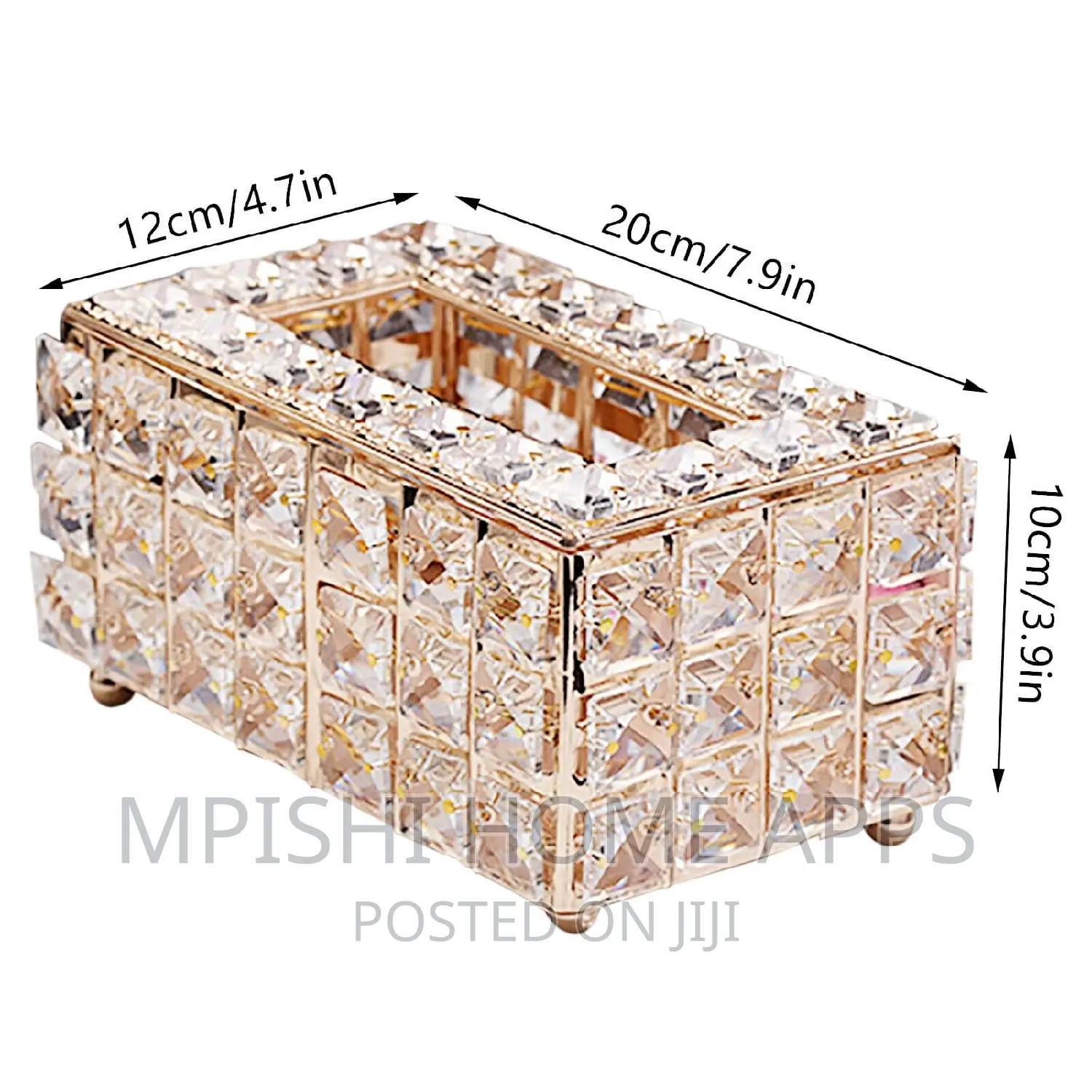 Crystal Serviette Holder