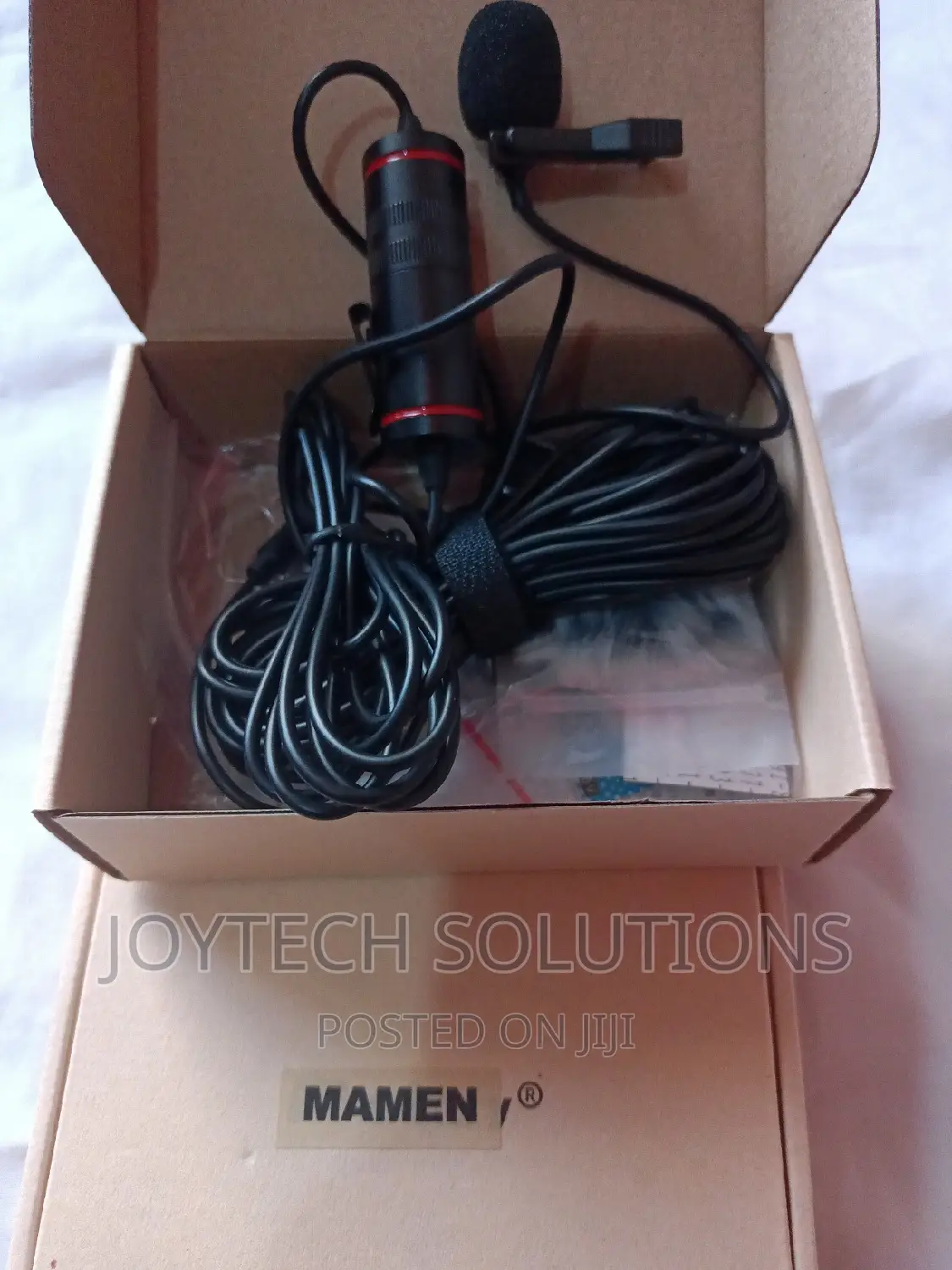LAVALIER Microphone Clip-on Tube Lapel Mic