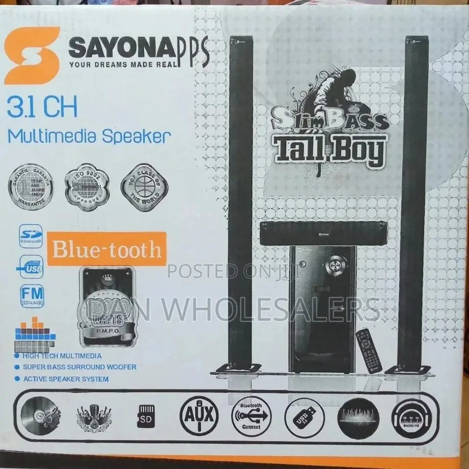 3.1ch Sayona SHT -1304 BT Multimedia