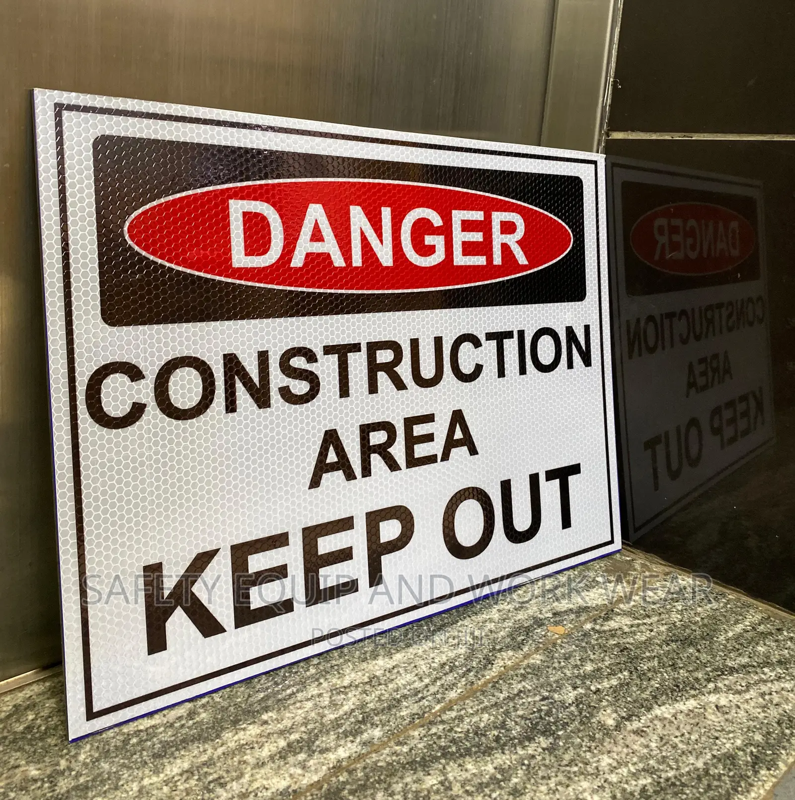 Danger Zone Signages/ Cosntruction Signage